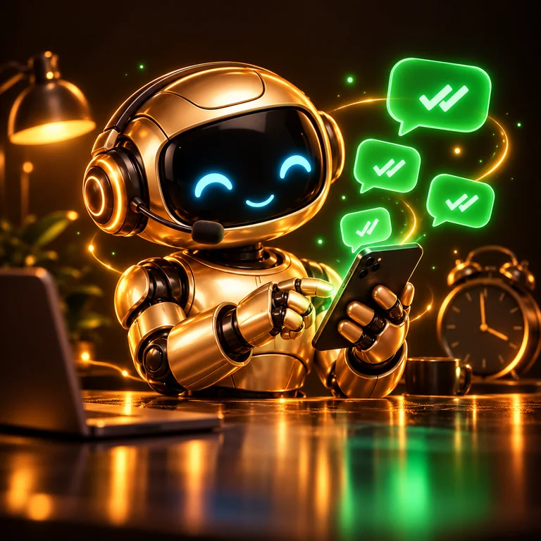 Automação de WhatsApp com IA da Vinz