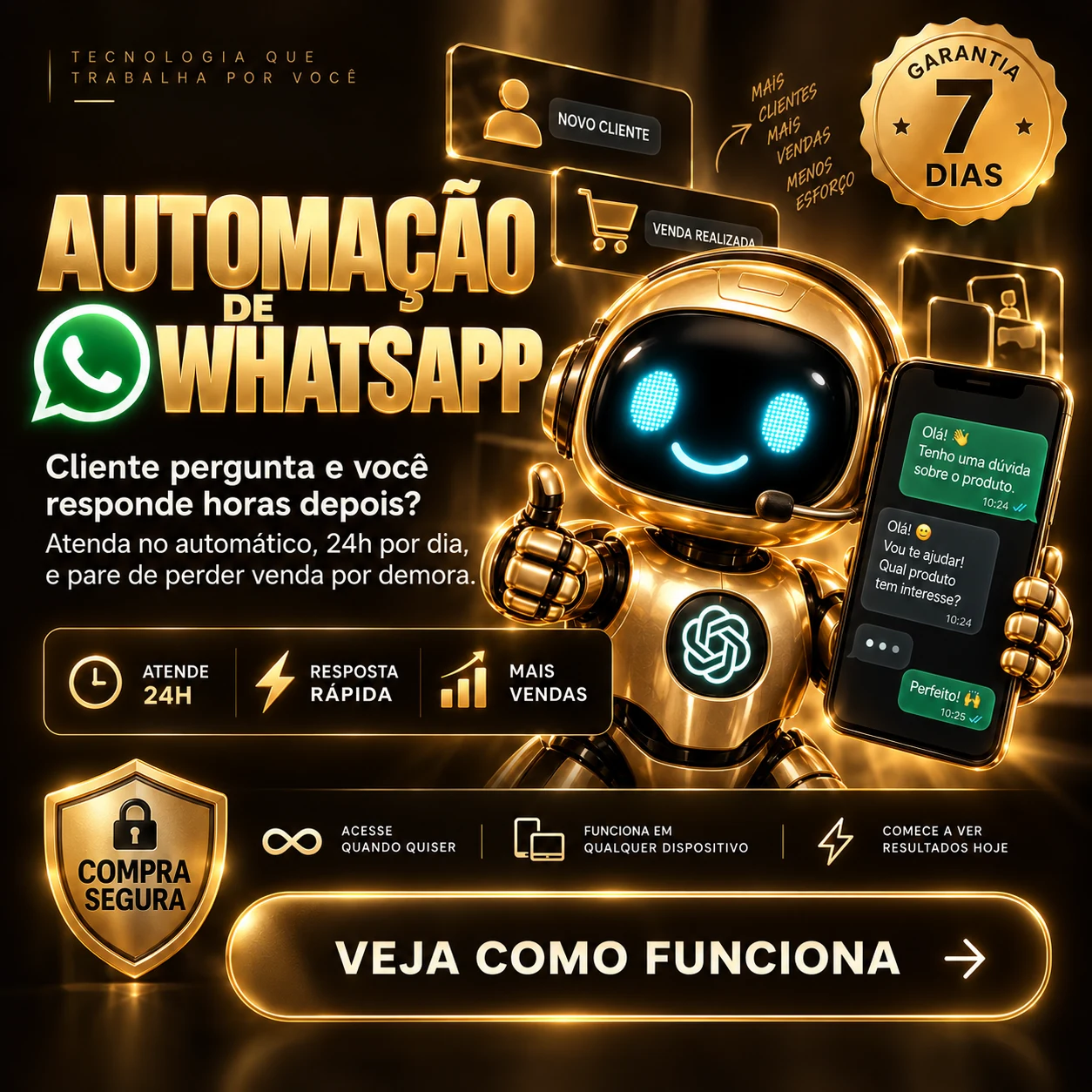 Automação de WhatsApp