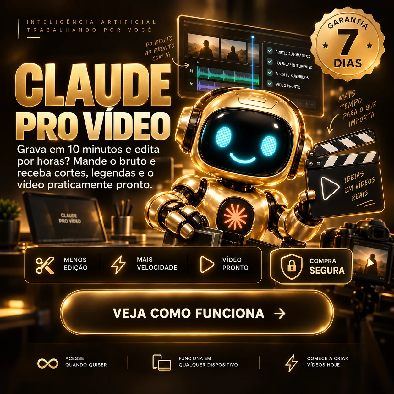Claude pro Vídeo