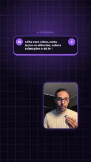 Barra digitando o pedido